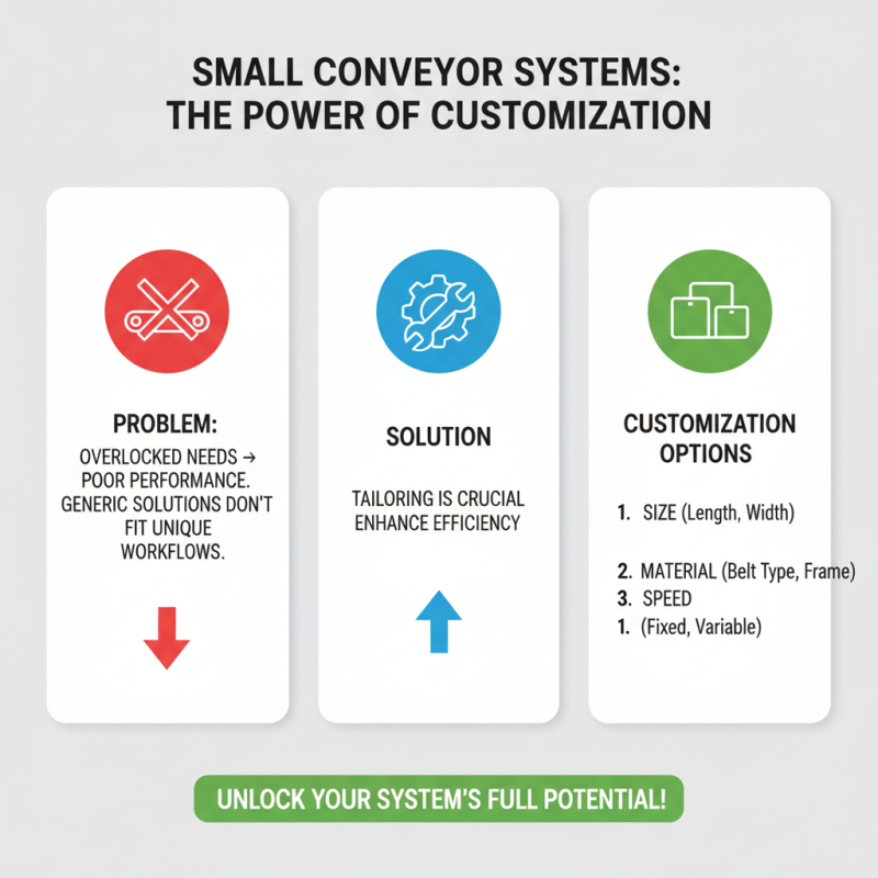 2026 Best Small Conveyor System Options and Considerations?